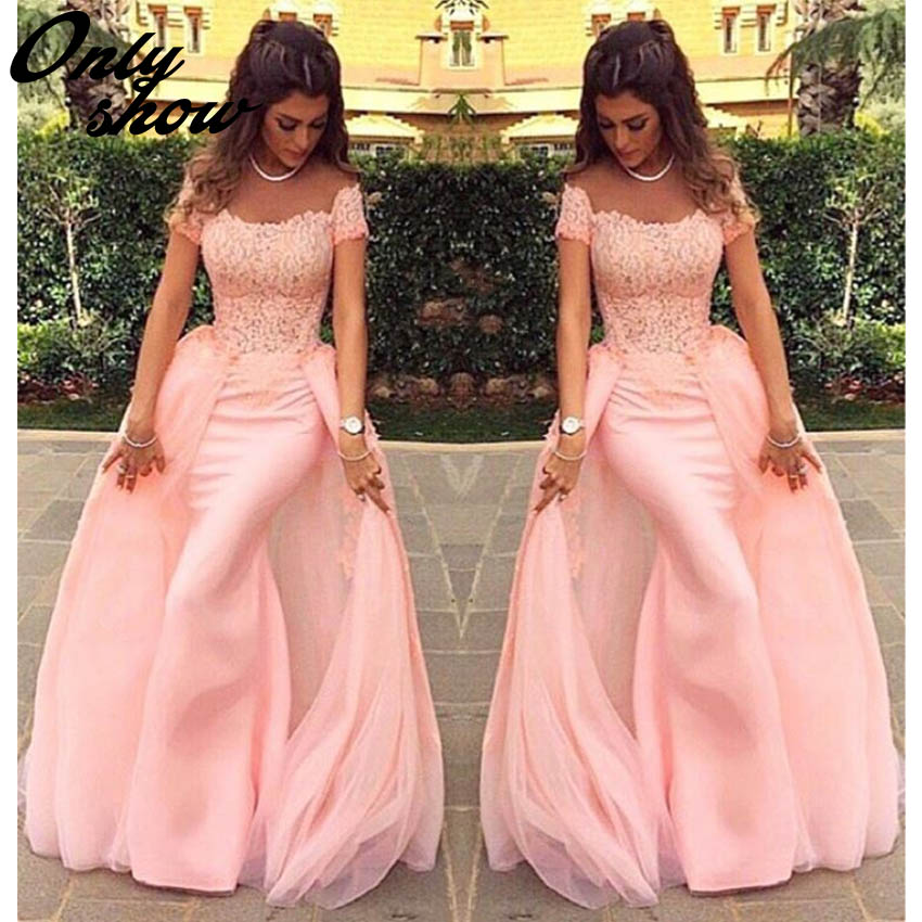 short sleeve prom dress